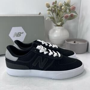 New Balance Numeric 272 Skateboarding Shoe Black/Gray NM272MSB Men 7.5D NWB